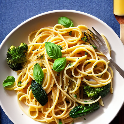 Pasta a la Carbonara Vegetal