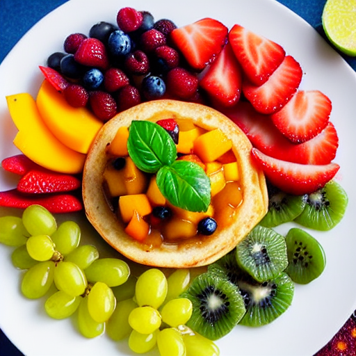 Fruta con Miel Vegana