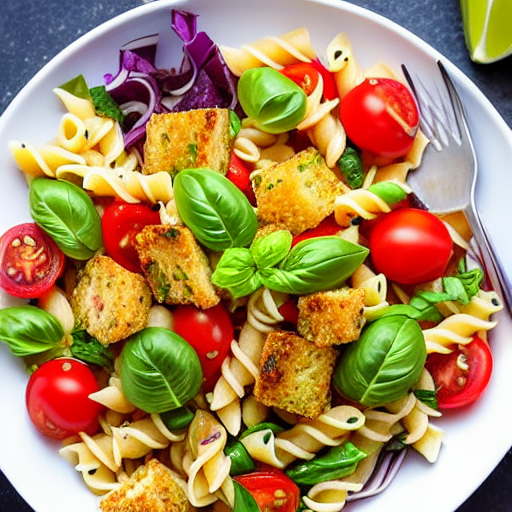 Vegan Panzanella Pasta