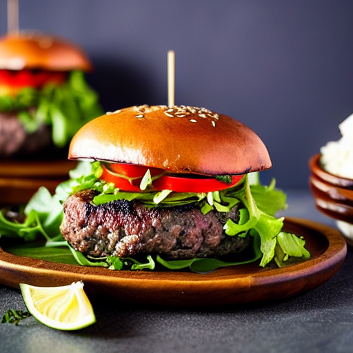 Muskox Burger