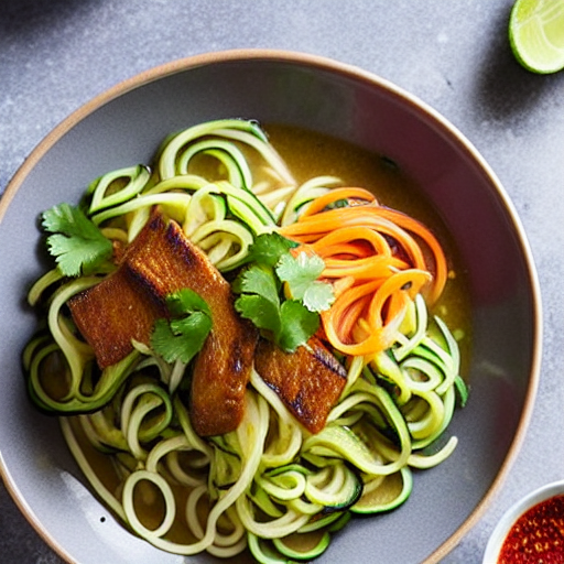 Kuy Teav with Zoodles