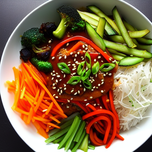 Vegetable Bibimbap