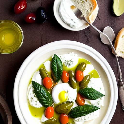 Labneh with Olive Oil