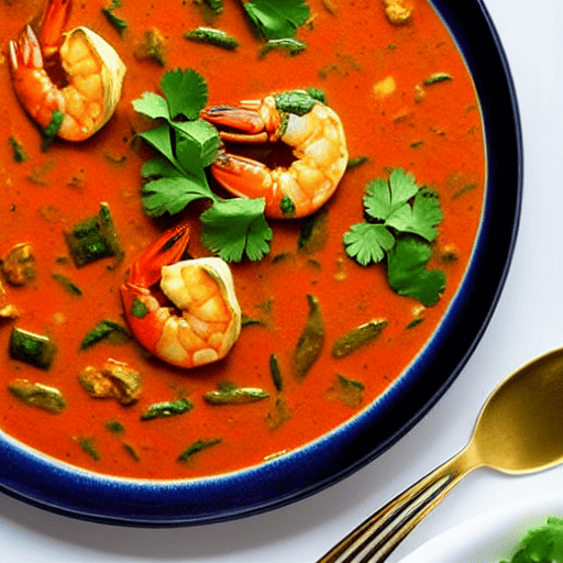 Prawn Curry Masala Rice