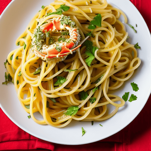 Pasta with Crab and Herbs