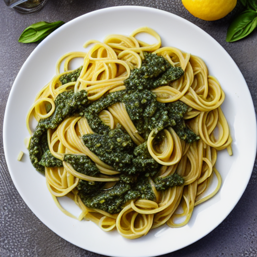 Pasta al Limone e Alga