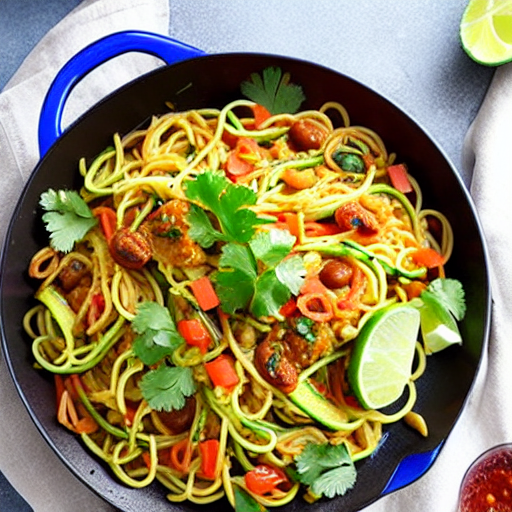 Fideos con Calabacitas