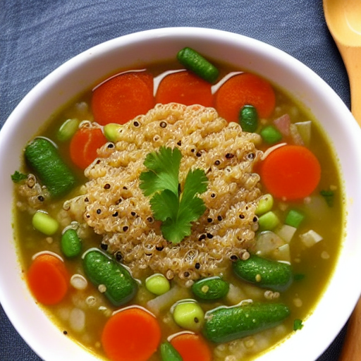 Soupe de quinoa