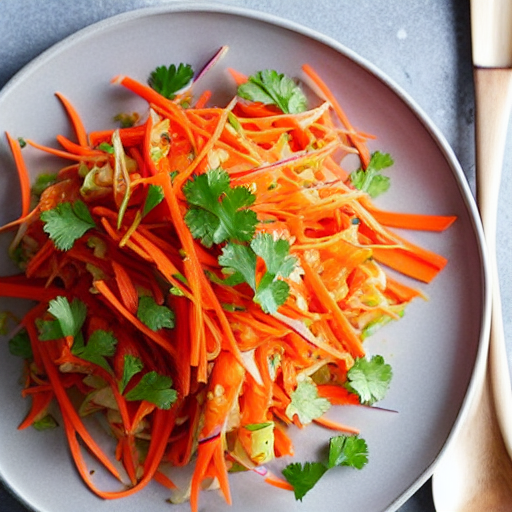 Cabbage and Carrot Slaw