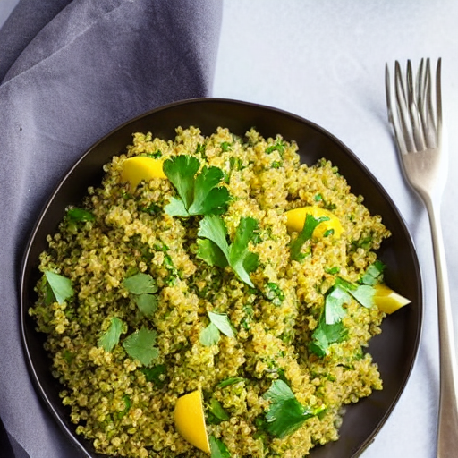 Cilantro and Lemon Quinoa