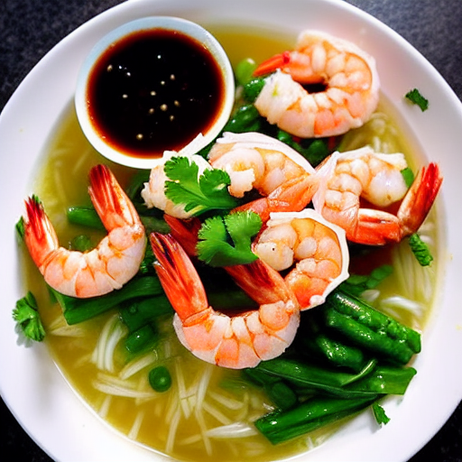 Tôm Hấp Nước Dừa