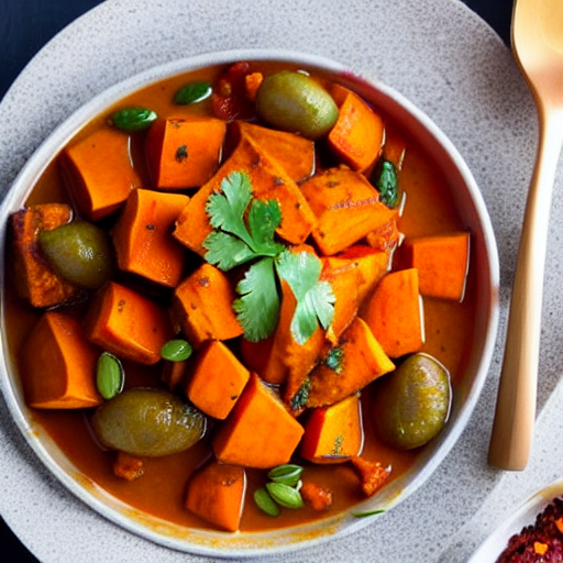 Sweet Potato Tagine