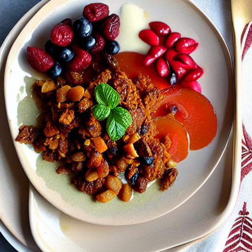 Mrouzia aux Fruits Secs