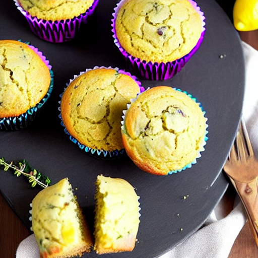 Lemon Thyme Muffins