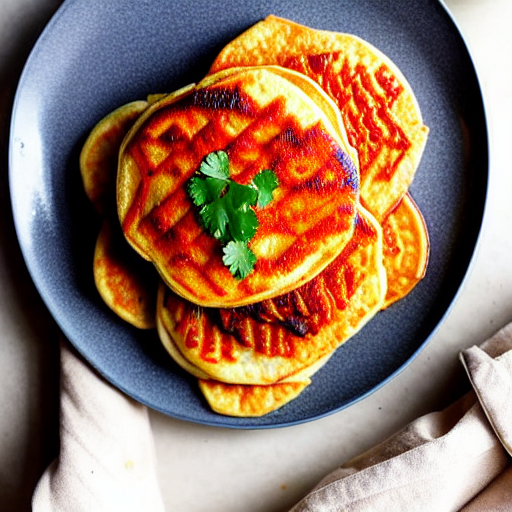 Korean Kimchi Pancakes