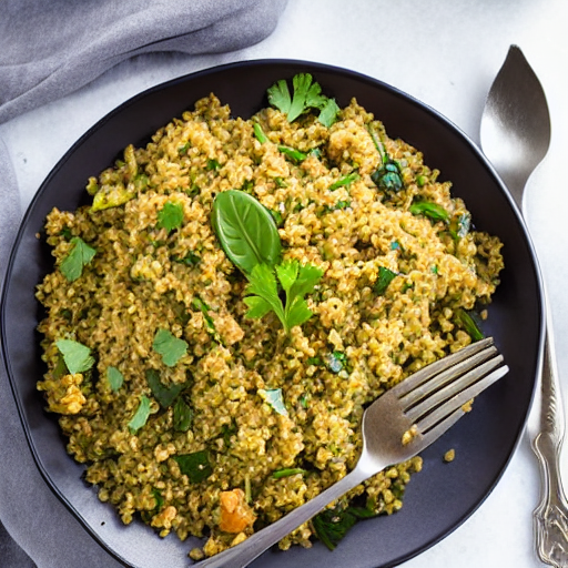 Keto Bulgur Pilaf