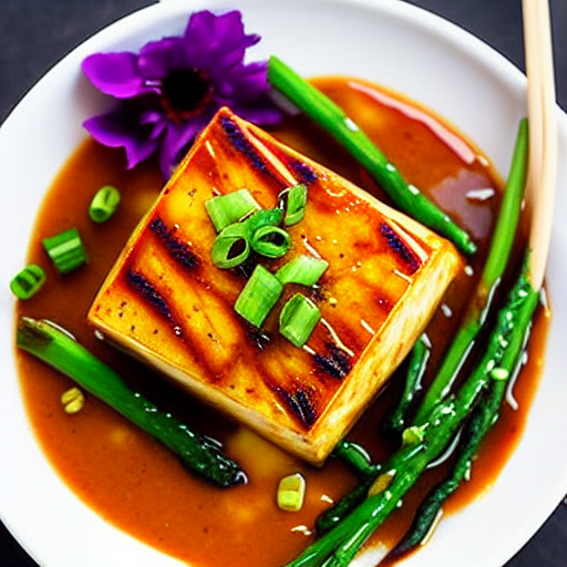 Baked Tofu Miso