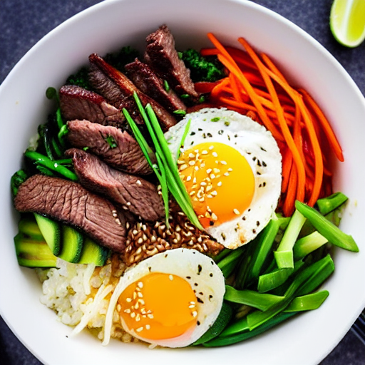 Keto Bibimbap Bowl