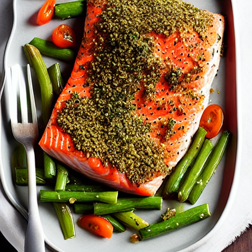 Herb-Crusted Salmon
