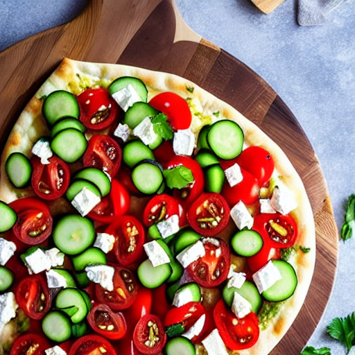 Greek Salad Pizza
