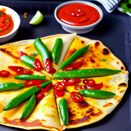 Masala Dosa Pizza