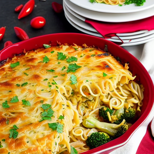 Savory Noodle Kugel