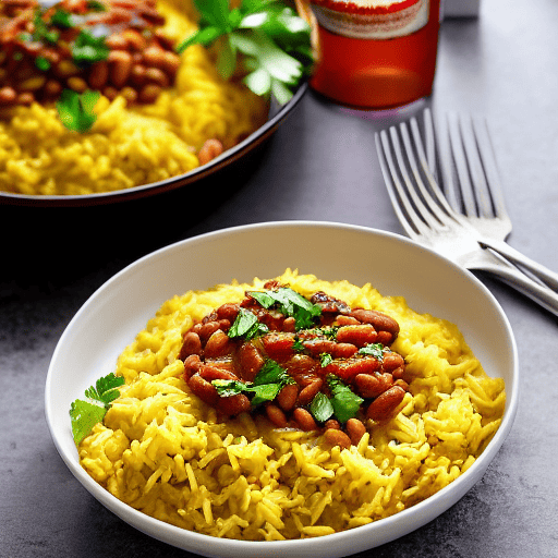 Kuru Fasulyeli Pilav