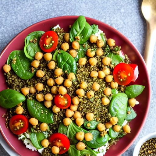Zaatar Chickpea Salad