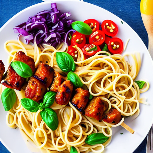 Gluten-Free Souvlaki Pasta