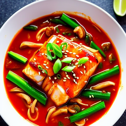 Korean Spicy Fish Stew