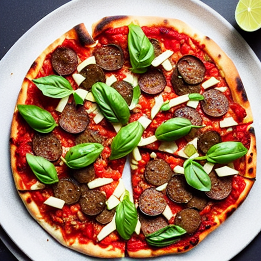Gluten-Free Loukaniko Pizza