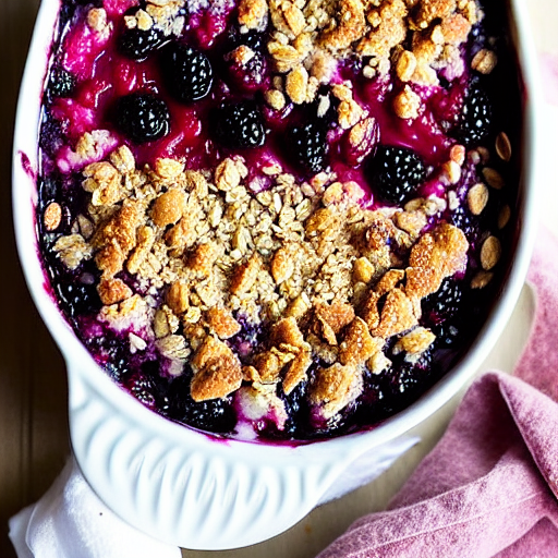 Blackberry Crumble