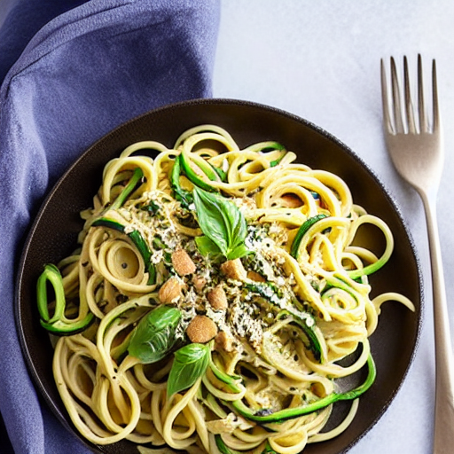 Keto Tahini Pasta