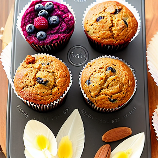 Cattail Pollen Muffins