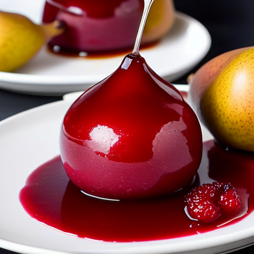 Pere al Vino Rosso