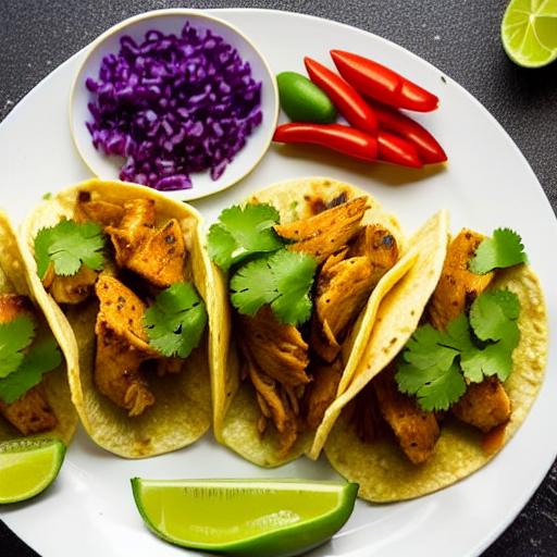 Tacos de Pollo al Cilantro