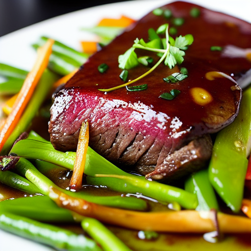 Maple Glazed Venison
