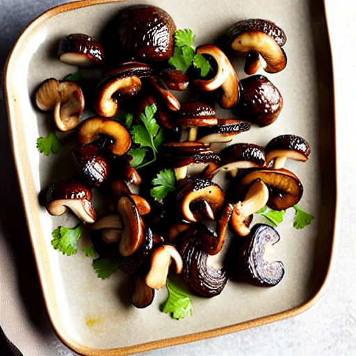 Marinated Shiitake Mushrooms