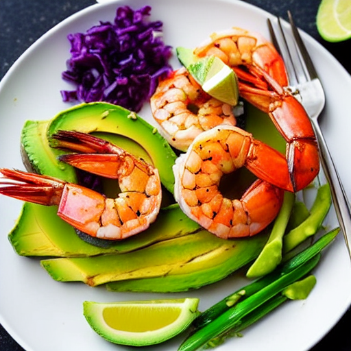 Baked Shrimp and Avocado