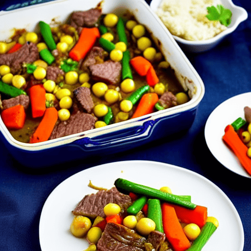 Beef and Vegetable Bake