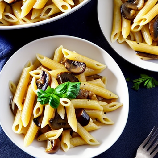 Penne con Funghi