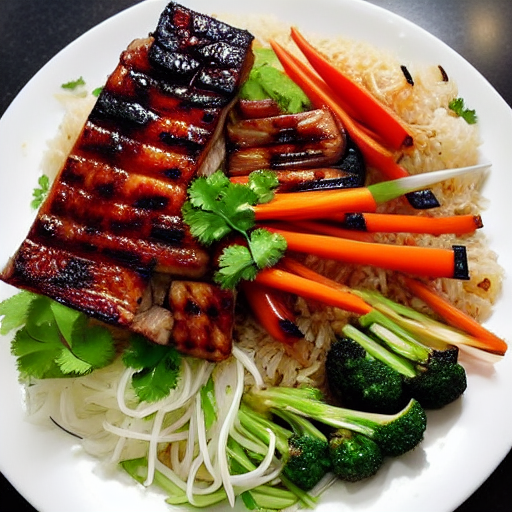 Xôi Nướng Chay