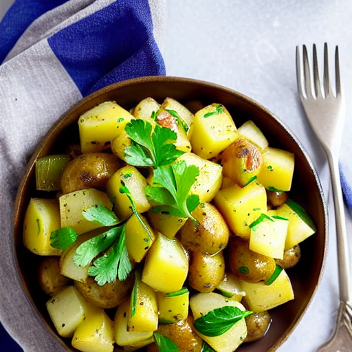 Lebanese Potato Salad