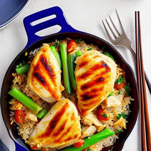Baked Chicken Rice