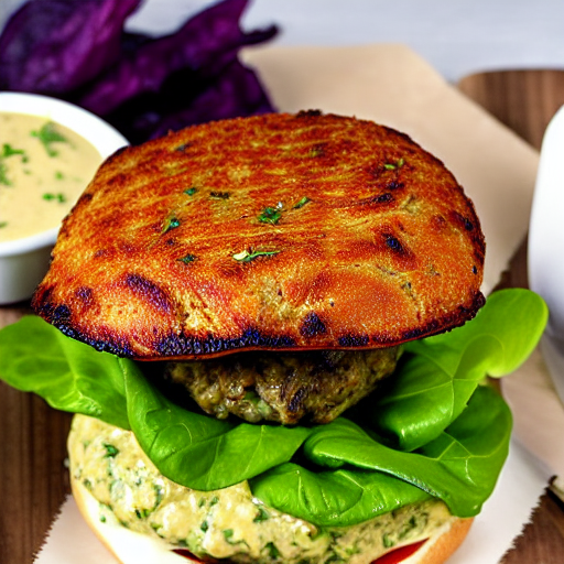 Garlic Herb Burger