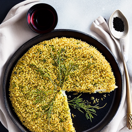 Çörek Otu Pilavı