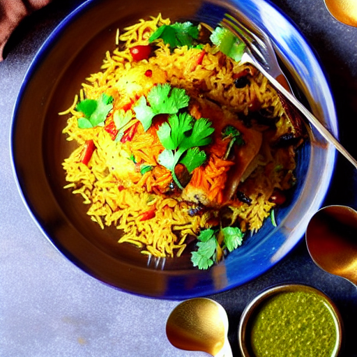 Kadai Fish Biryani