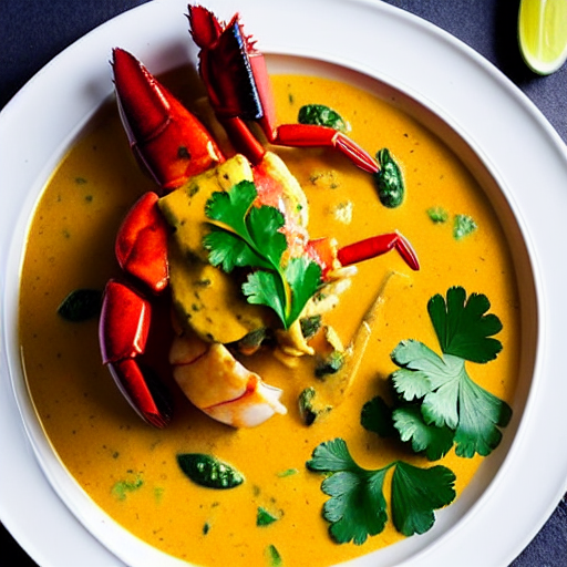 Coconut Curry 'Lobster'