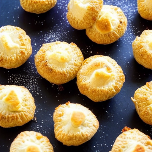 Baked Taro Puffs