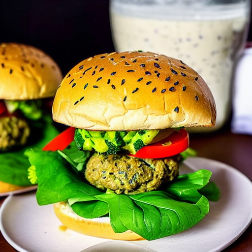 Thai Green Curry Burger